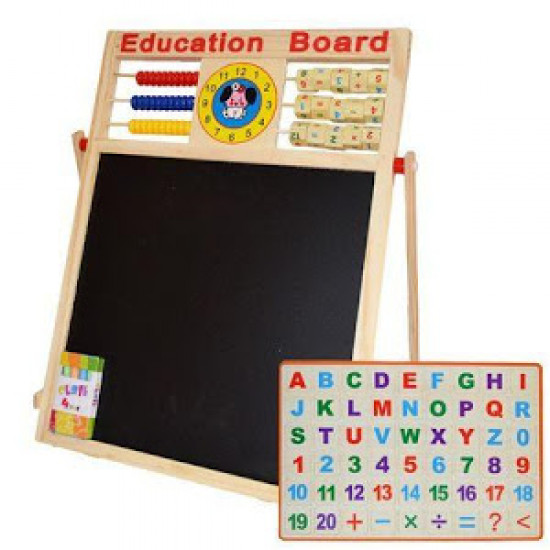 Tabla educativa multifunctionala pentru copii 65 x 45 cm