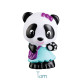 Familia de ursuleti Panda - Set figurine joc de rol