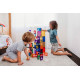 Magnetic Tiles Set magnetic, 92 piese, circuit cu bile - Marble run