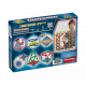 Set de constructie magnetic Supermag Classic, 27 piese