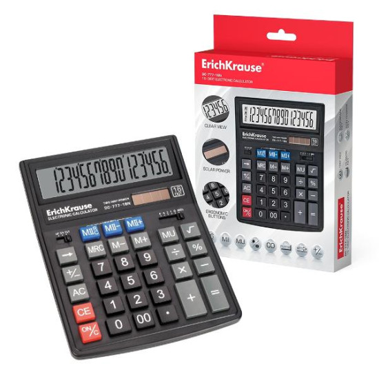 Calculator de birou 16-cifre ErichKrause? DC-777-16N