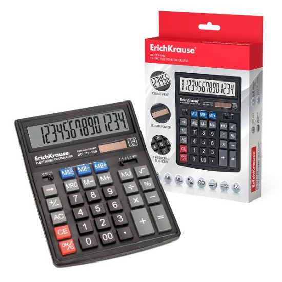 Calculator de birou 14-Cifre ErichKrauseDC-777-14N