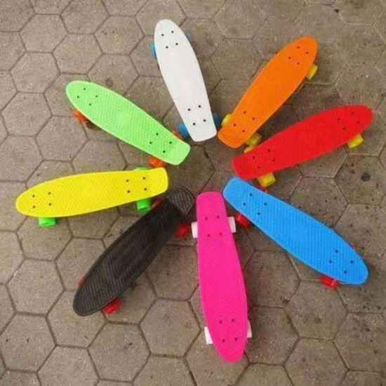 Penny board 55 cm_albastru